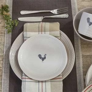 Petton Rooster Salad Plates Set of 4 by Park Designs - DL Country Barn