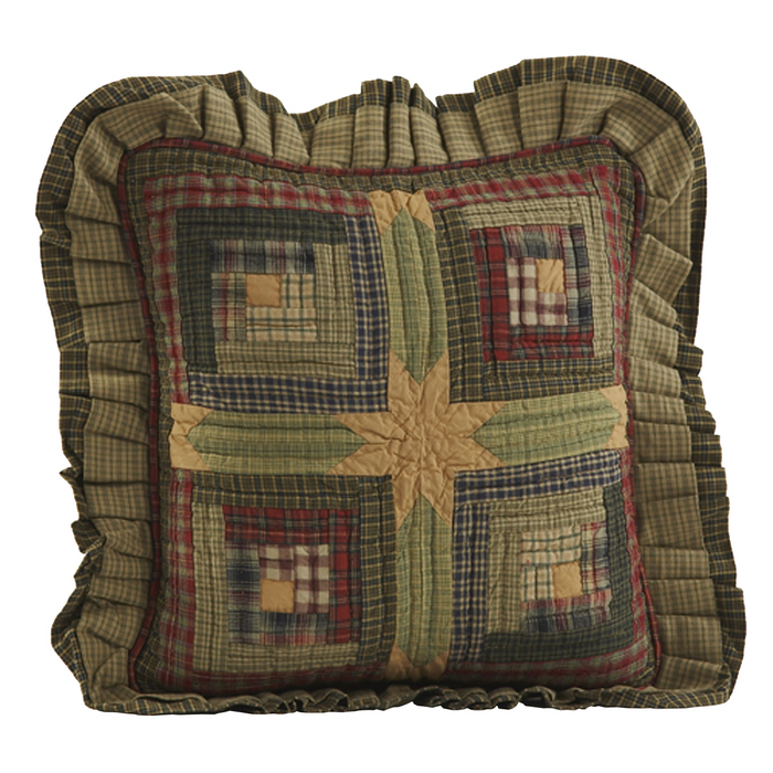 Tea Cabin Ruffled 16" Pillow Cover