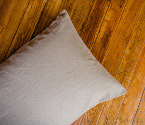 Standard Pillow Sham - Burlap Tan Natural