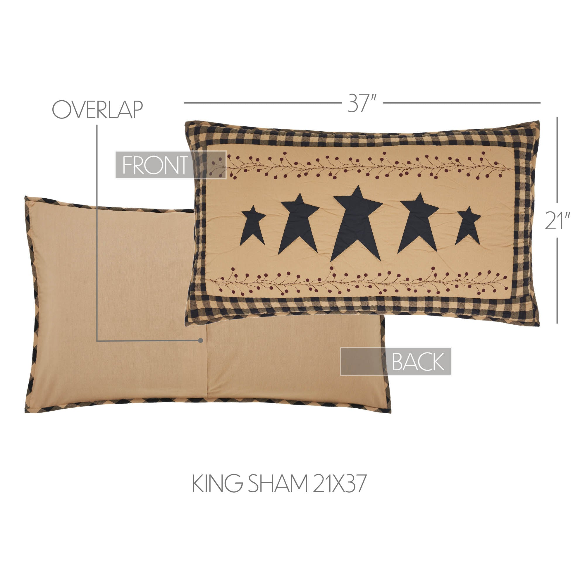 PIP Vinestar Pillow Sham (choose size)