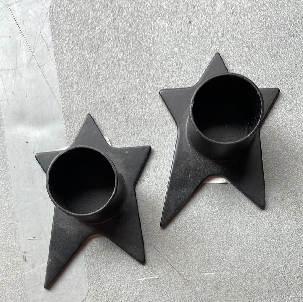 Star Candle Holder - QTY 2