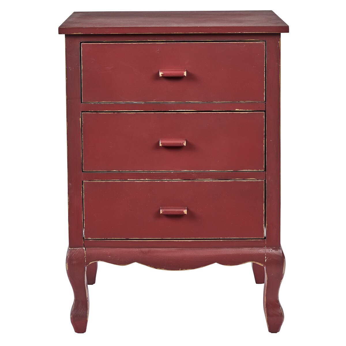 Cupboard -Aged Red