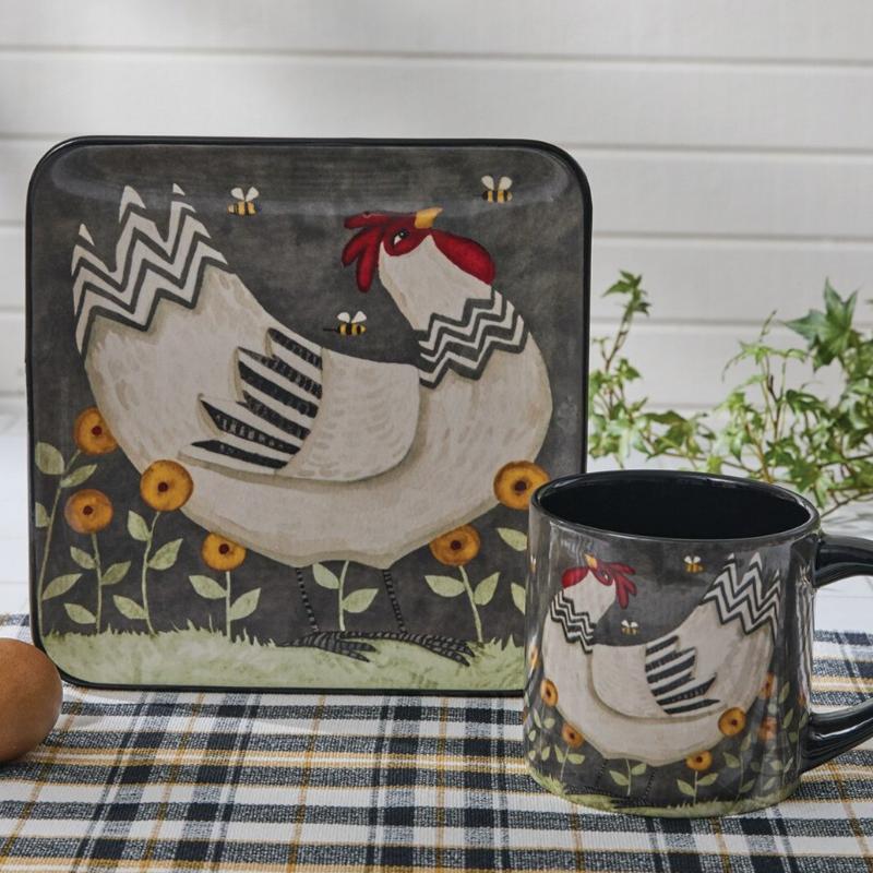 My Little White Hen Collection - 8 piece Set