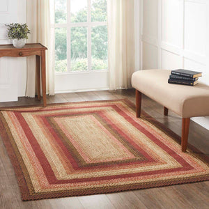 Ginger Spice Jute Braided Rug