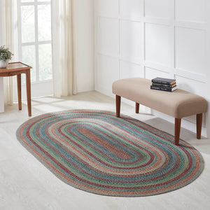 Multi Jute Braided Rug