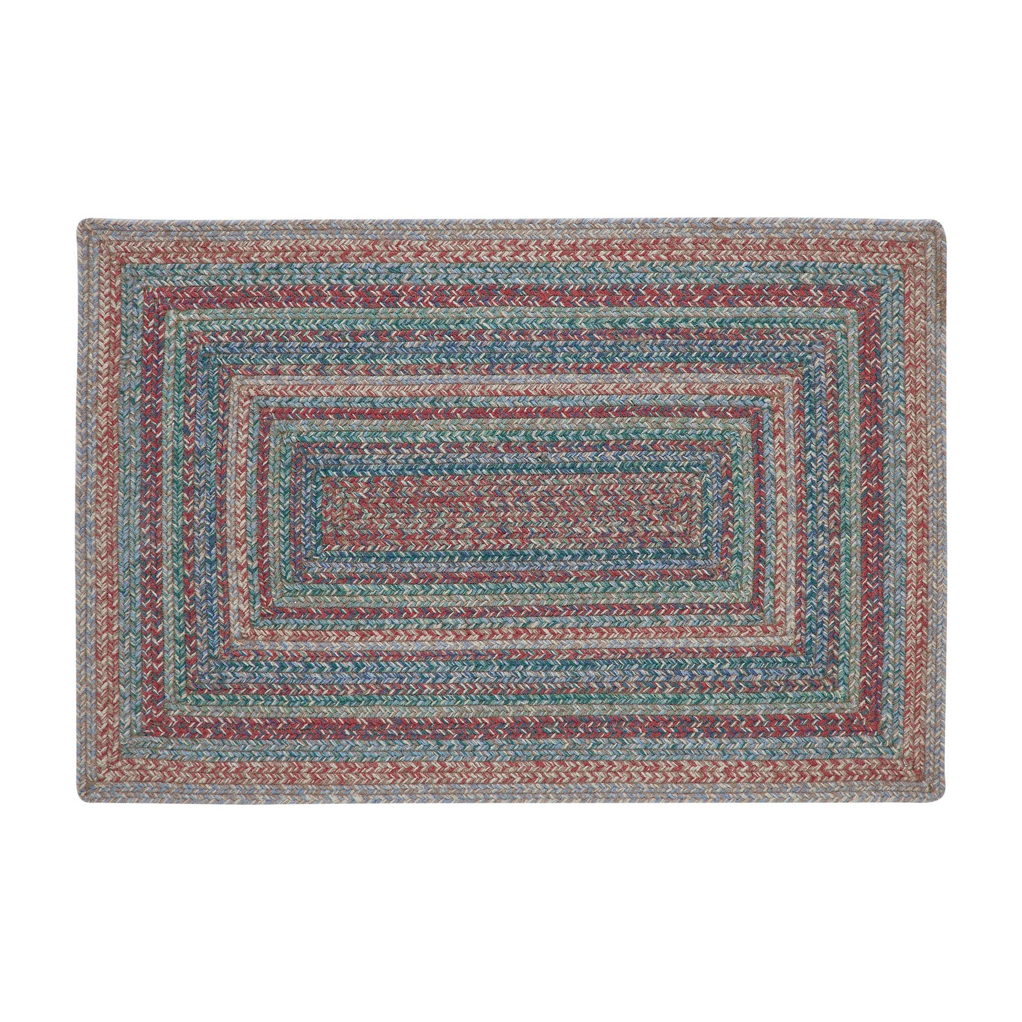 Multi Jute Braided Rug