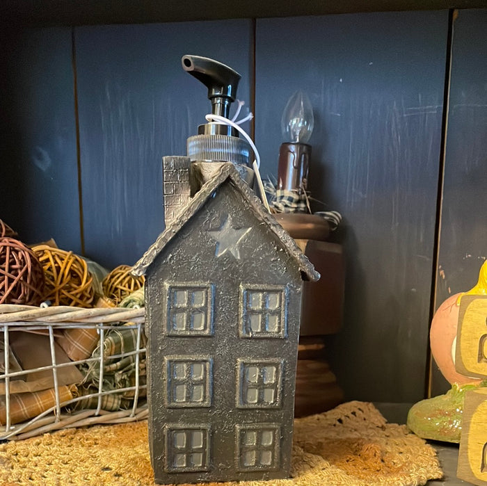Primitive House Soap Dispenser