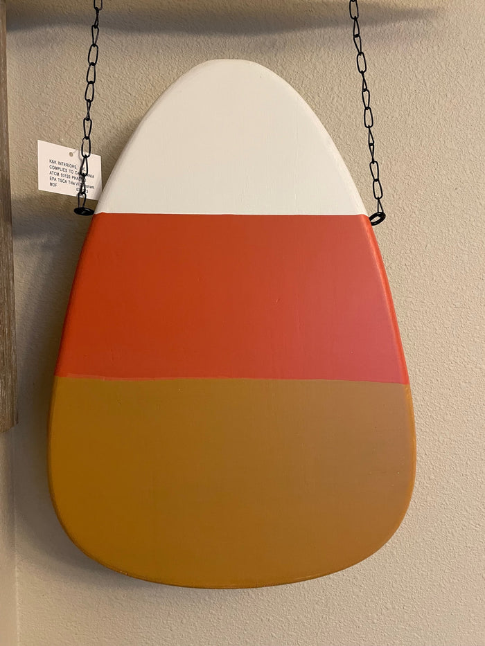Wood Candy Corn Arrow Replacement Sign