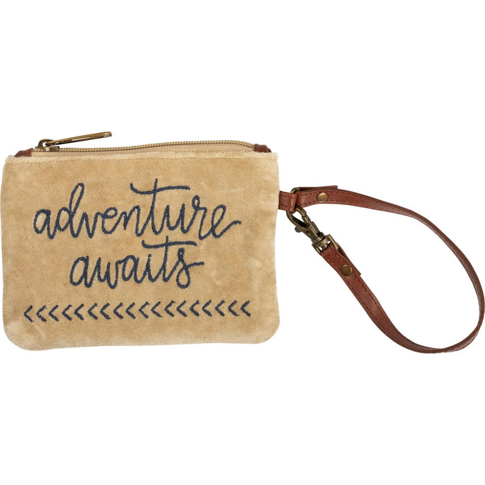 Adventure Awaits Small Wristlet