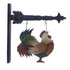 Multi Colored Rooster Arrow Replacement Sign