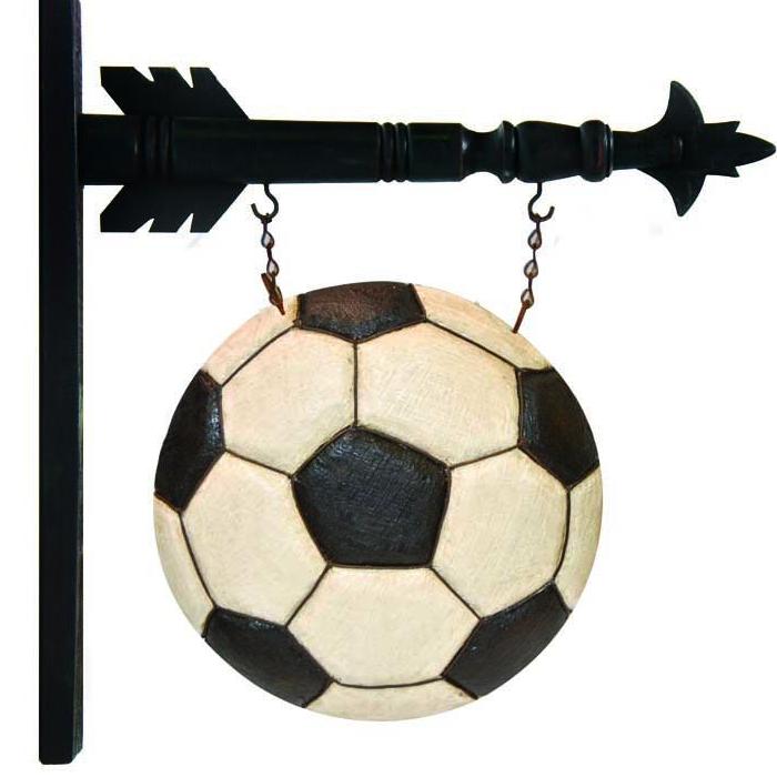 Soccer Ball Arrow Replacement Sign