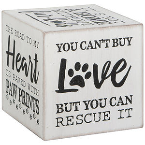 "Pet" Heartfelt Cube