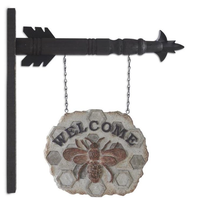 WELCOME Bee Arrow Replacement Sign