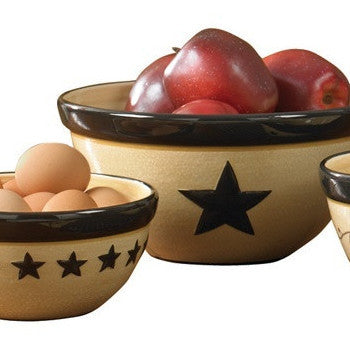 Star Vine Mixing Bowl Set by Park Designs | Star Vine Dinnerware Collection