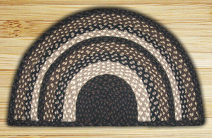 Mocha/Frappuccino SC-313 Slice Jute Braided Rug