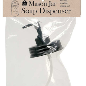 Mason Jar Soap Dispenser Lid - Standard Size | Country Primitive Mason Jar Lid