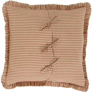 Kendra Stripe Red Euro Sham 26 inch