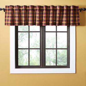 Heritage Farms Primitive Check Valance