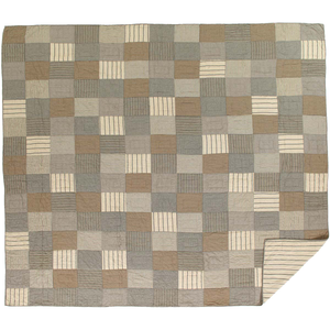 Sawyer Mill Charcoal Quilt (Choose Size)