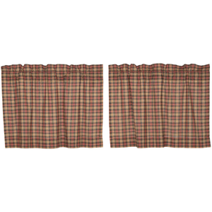 Crosswoods Tier Curtains (Choose Size)