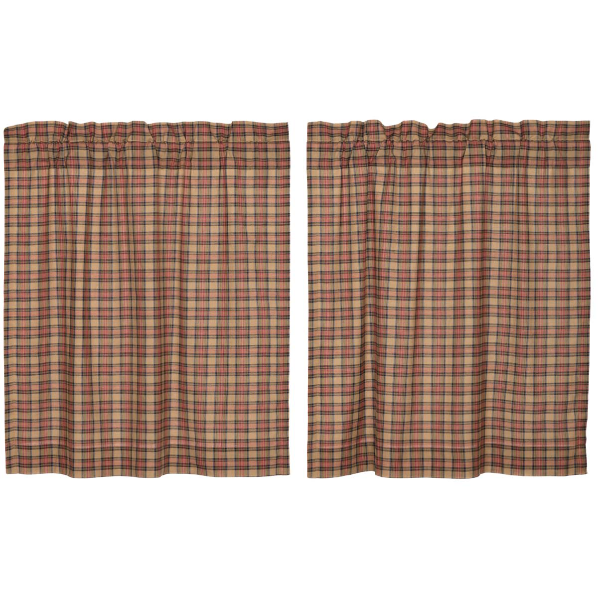 Crosswoods Tier Curtains (Choose Size)