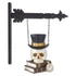 Halloween Stacked Books with Skull Arrow Replacement Sign 