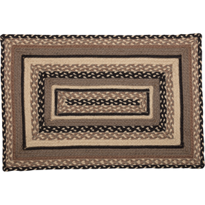 Sawyer Mill Charcoal Jute Braided Rug - Rectangular