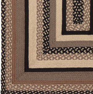 Sawyer Mill Charcoal Jute Braided Rug