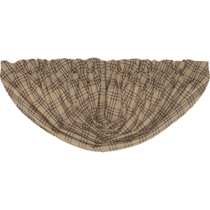Sawyer Mill Charcoal Plaid Balloon Valance