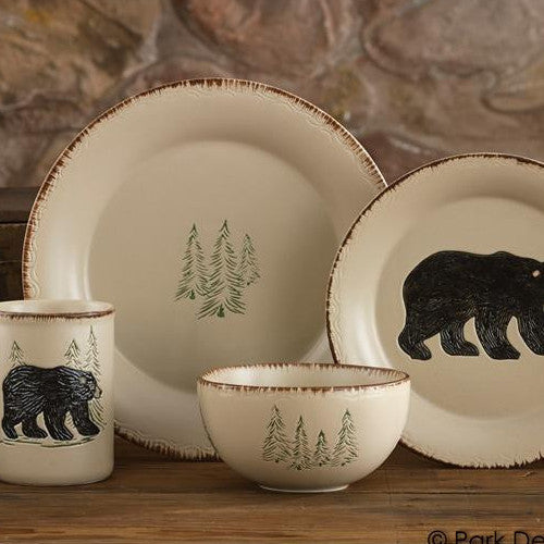 Rustic Retreat Dinnerware Set - 16pc Set