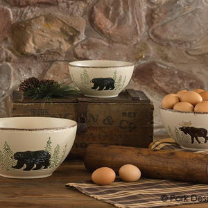 Rustic Retreat Mixing Bowls Set of 3 by Park Designs | Rustic Retreat Dinnerware Collection