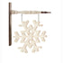 White Snowflake Arrow Replacement Sign