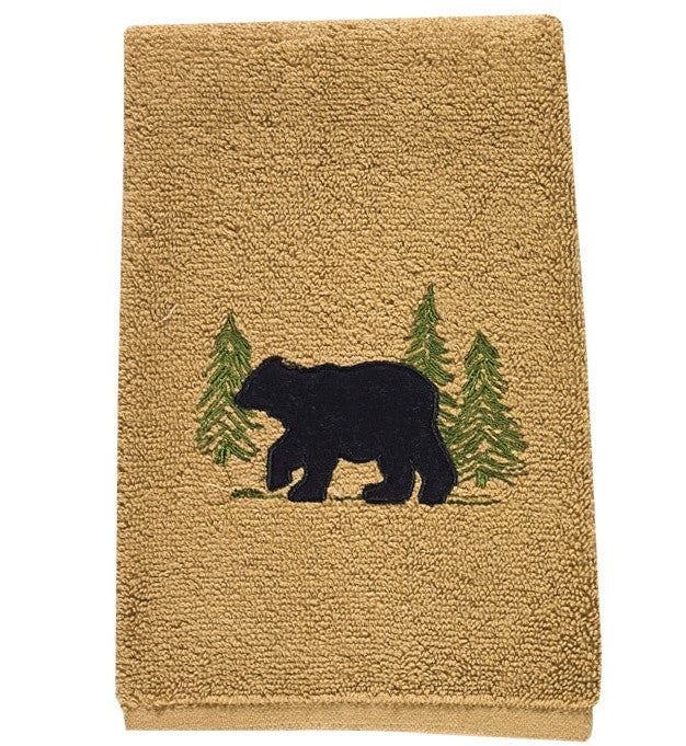 Black Bear Terry Towel by Park Designs - DL Country Barn