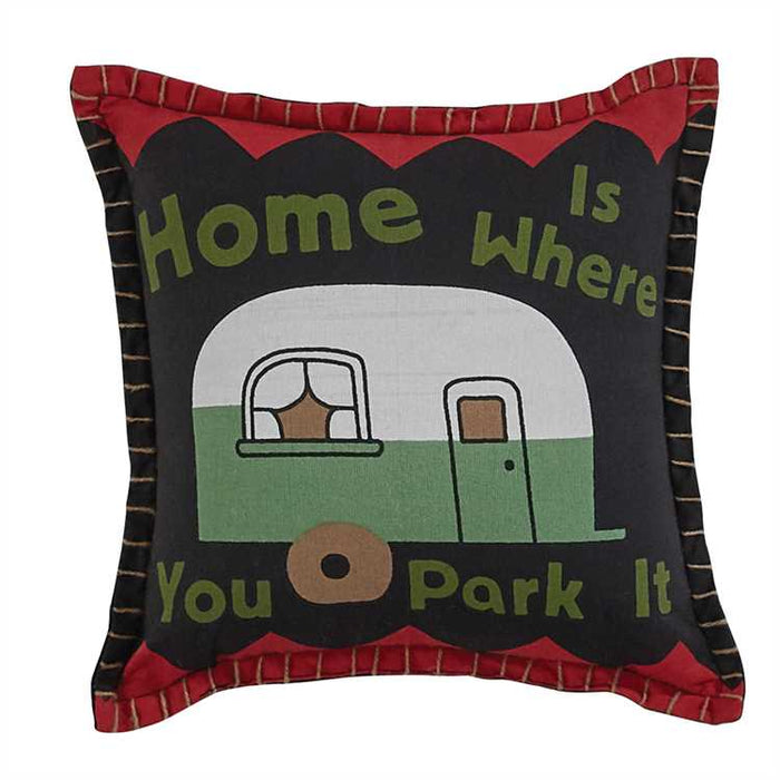 Home is Where You Park It Pillow