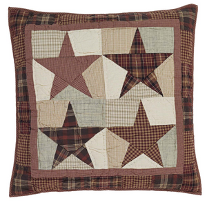 Abilene Star Quilted Euro Sham 26 inch