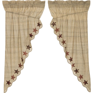 Abilene Star Prairie Curtain