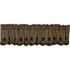 Black Star Scalloped Layered Valance