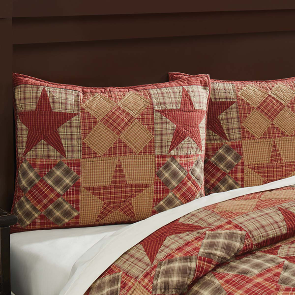 Dawson Star Pillow Sham (Choose Size)