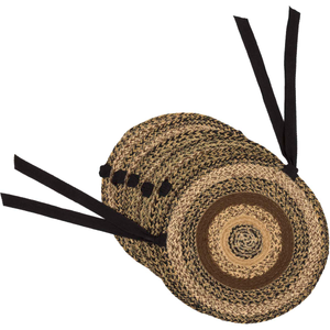 Kettle Grove Jute Chair Pad - Set of 6