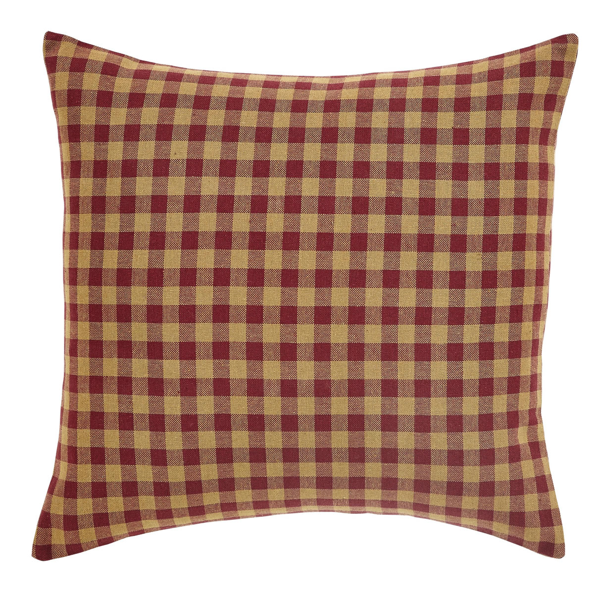 VHC Filled Pillow Fabric in Black and Tan