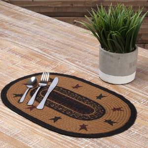 Heritage Farms Star Jute Placemat (Set of 6)