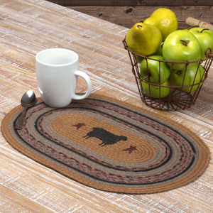 Heritage Farms Sheep Jute Placemat (Set of 6)