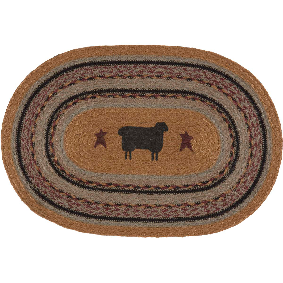 Heritage Farms Sheep Jute Placemat (Set of 6)
