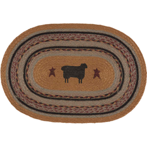 Heritage Farms Sheep Jute Placemat (Set of 6)