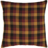 Heritage Farms Primitive Check Fabric Pillow 16 inch