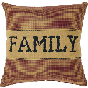 Heritage Farms "Family" Pillow 12 inch