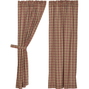Crosswoods Short Panel Curtains 63"L
