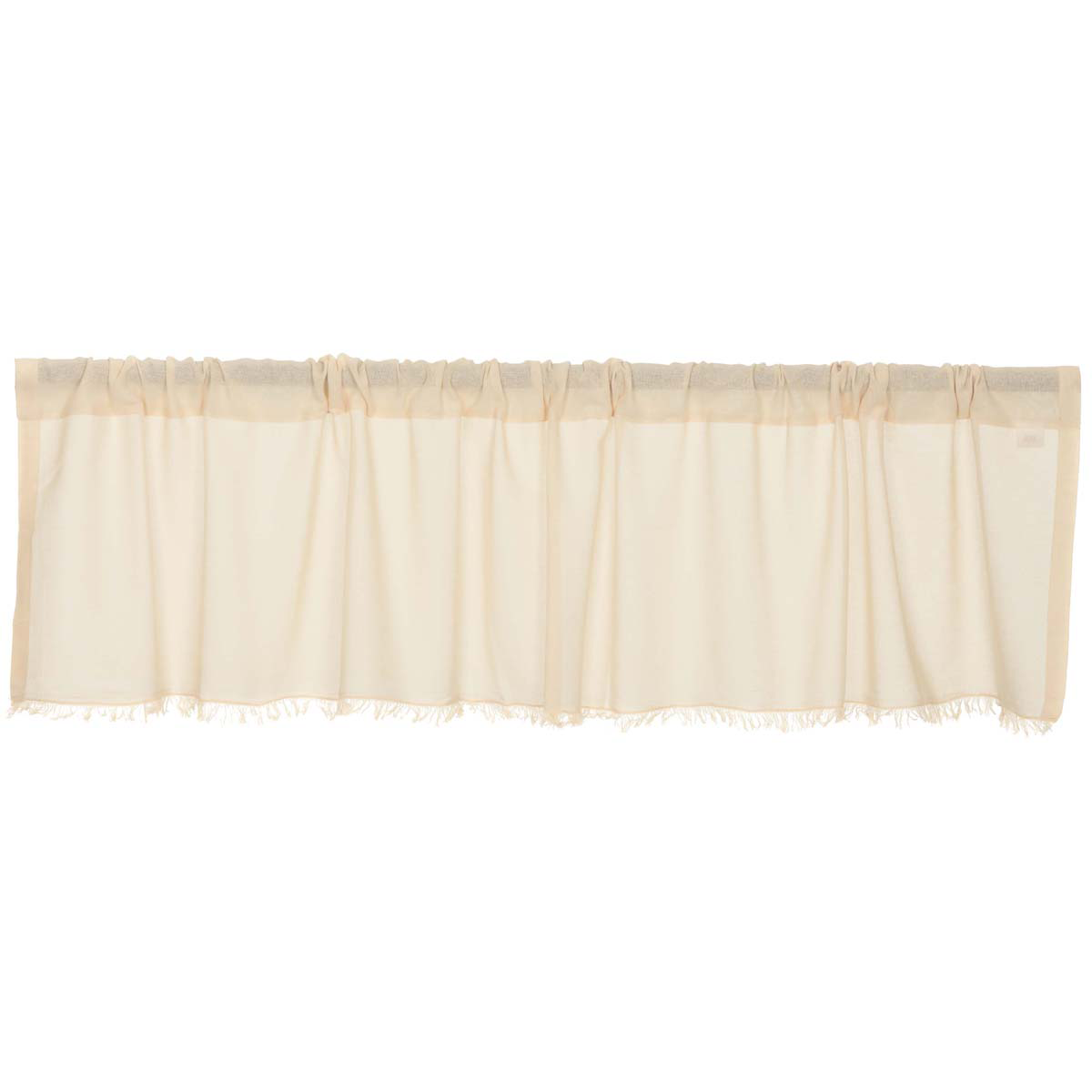Tobacco Cloth Natural Valance (Choose Size)