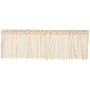 Tobacco Cloth Natural Valance (Choose Size)
