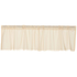Tobacco Cloth Natural Valance (Choose Size)